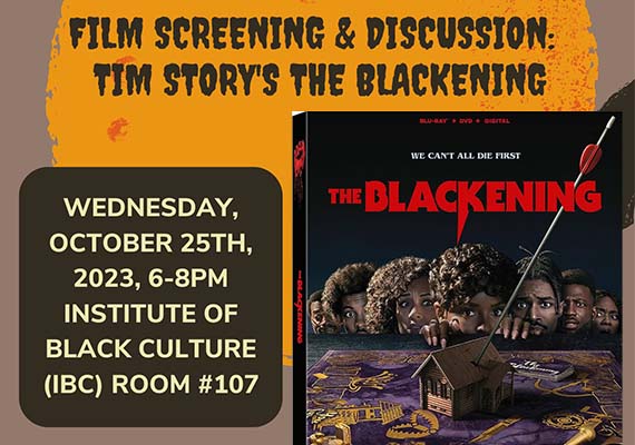 Film Screening and Discussion: Tim Story’s the Blackening