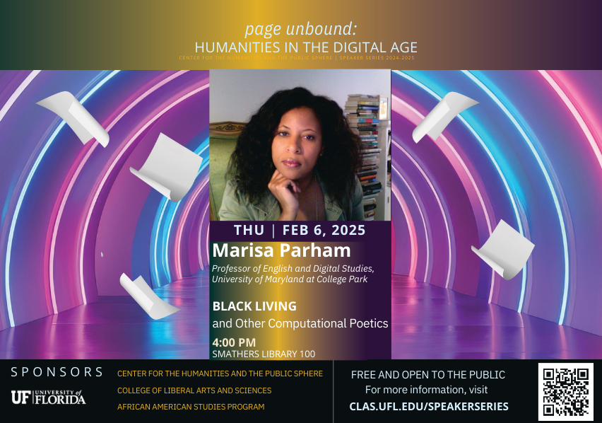 Upcoming Event: Page Unbound: Black Living and Other Computational Poetics